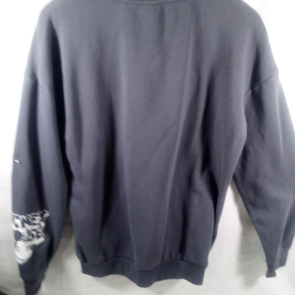 Mickey Mouse Women's Beaded Sweatshirt Charcoal Gray Size Small - Picture 5 of 8